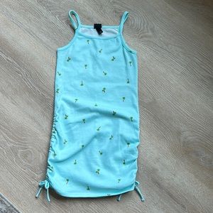 Girls Art Class palm tree dress